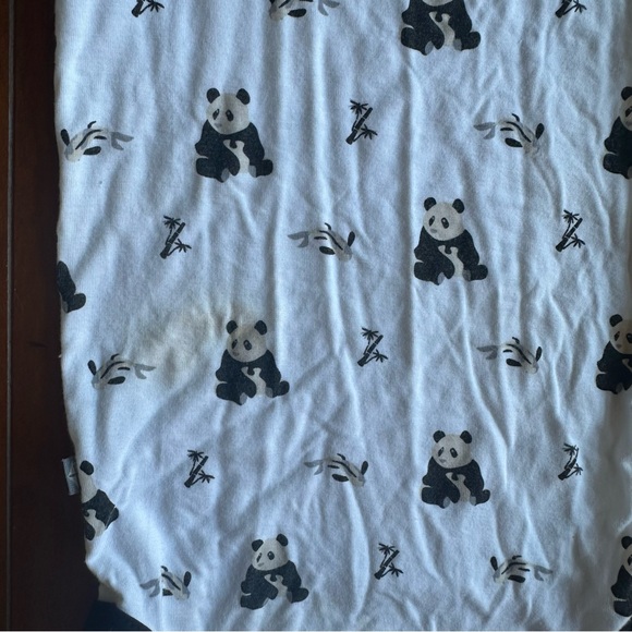 Kyte Baby Panda Print Short Sleeve Onsie - Size 12-18m| - Picture 5 of 5